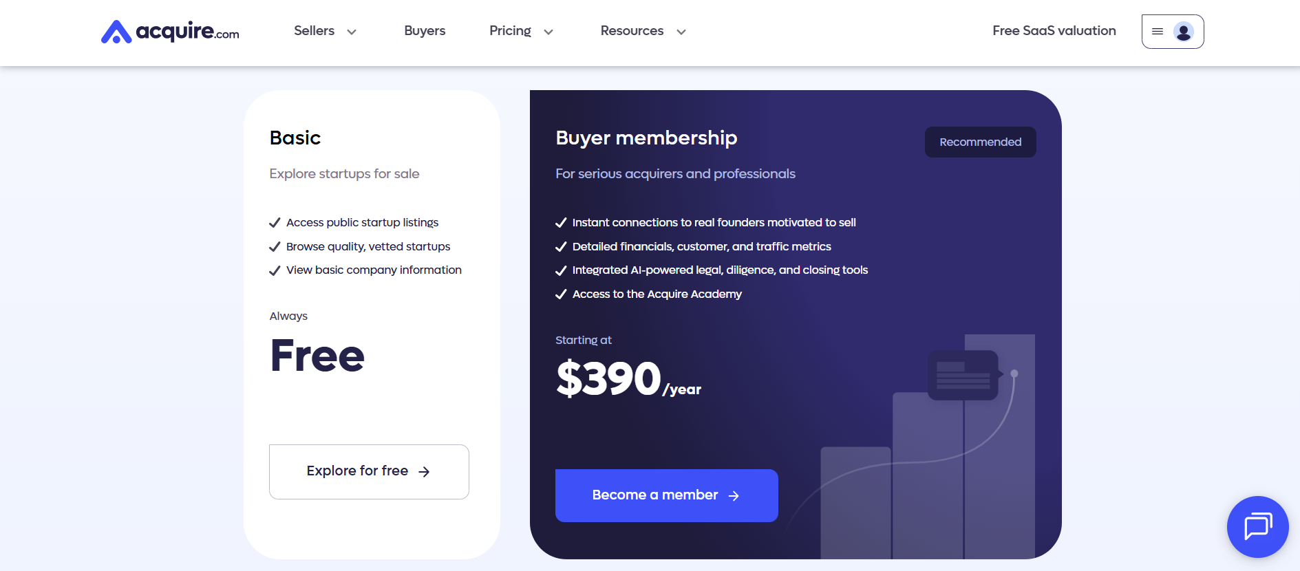 Acquire pricing information