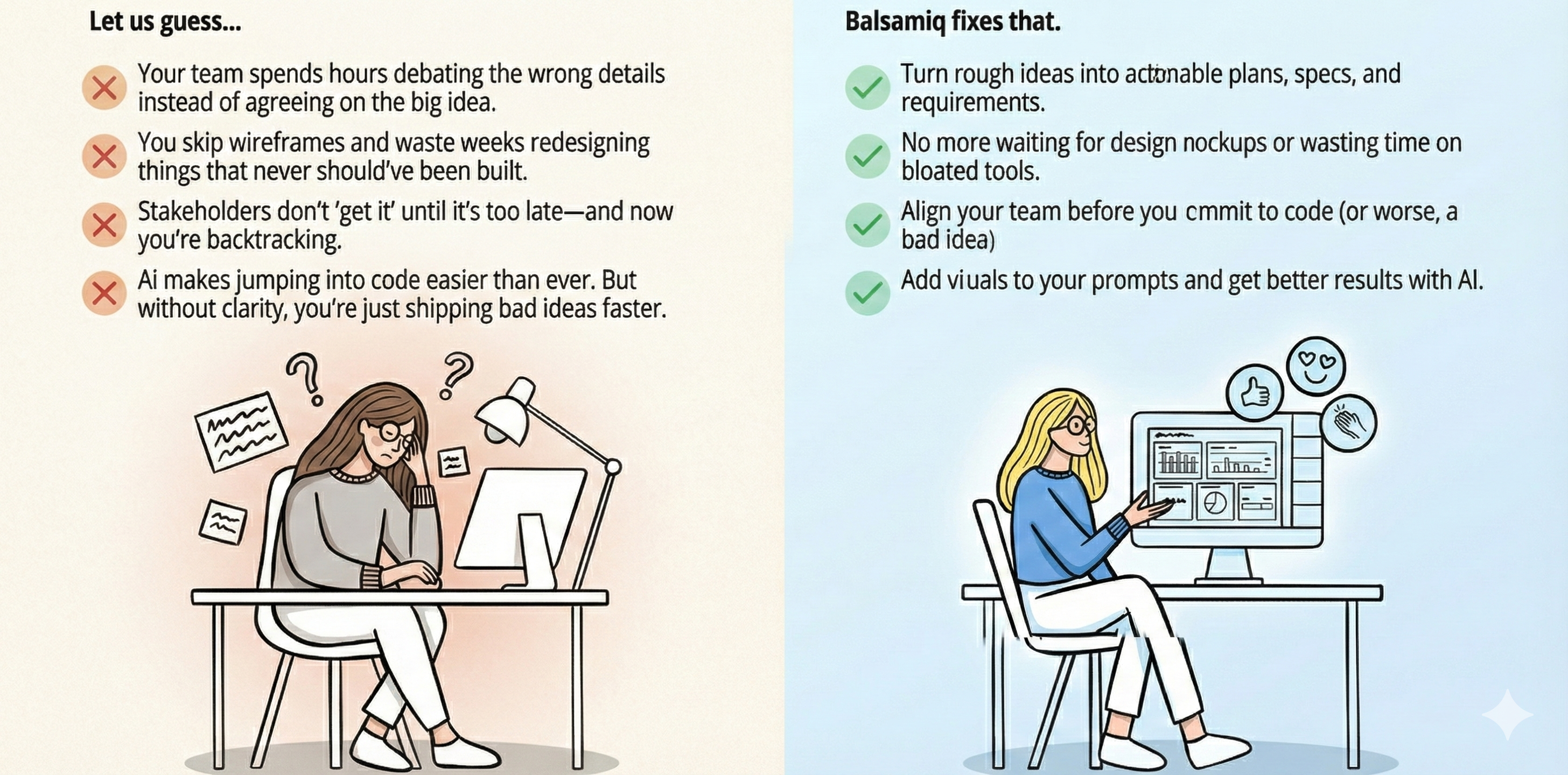 Balsamiq Features - Drag-and-drop simplicity, sketch-like skin, and keyboard shortcuts