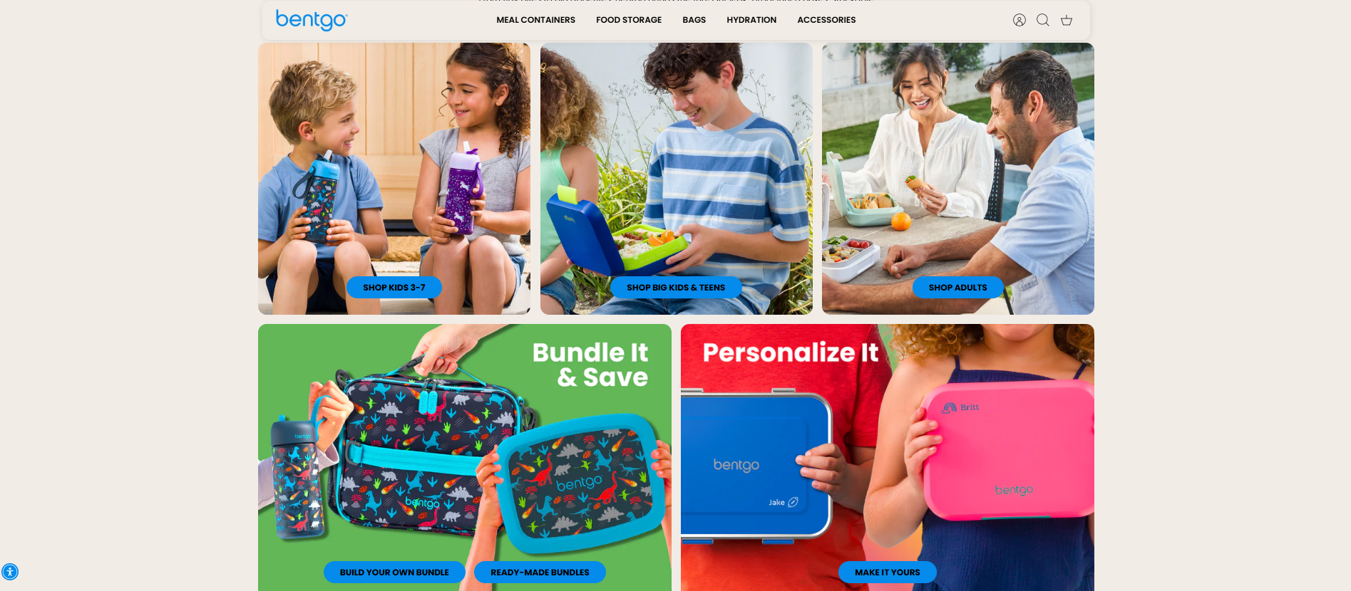 Bentgo Features - Leak-proof technology, drop-proof durability, and portion control