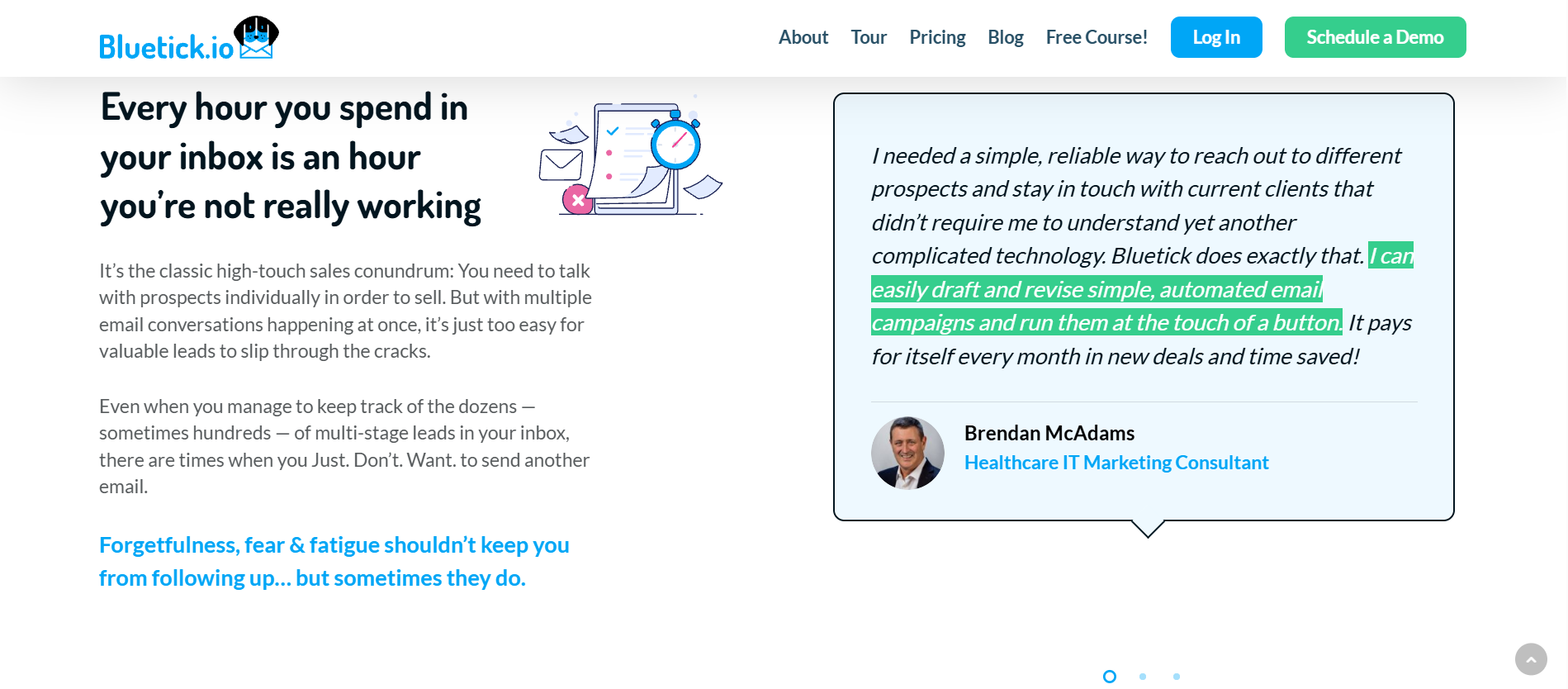 Bluetick.io Key Features