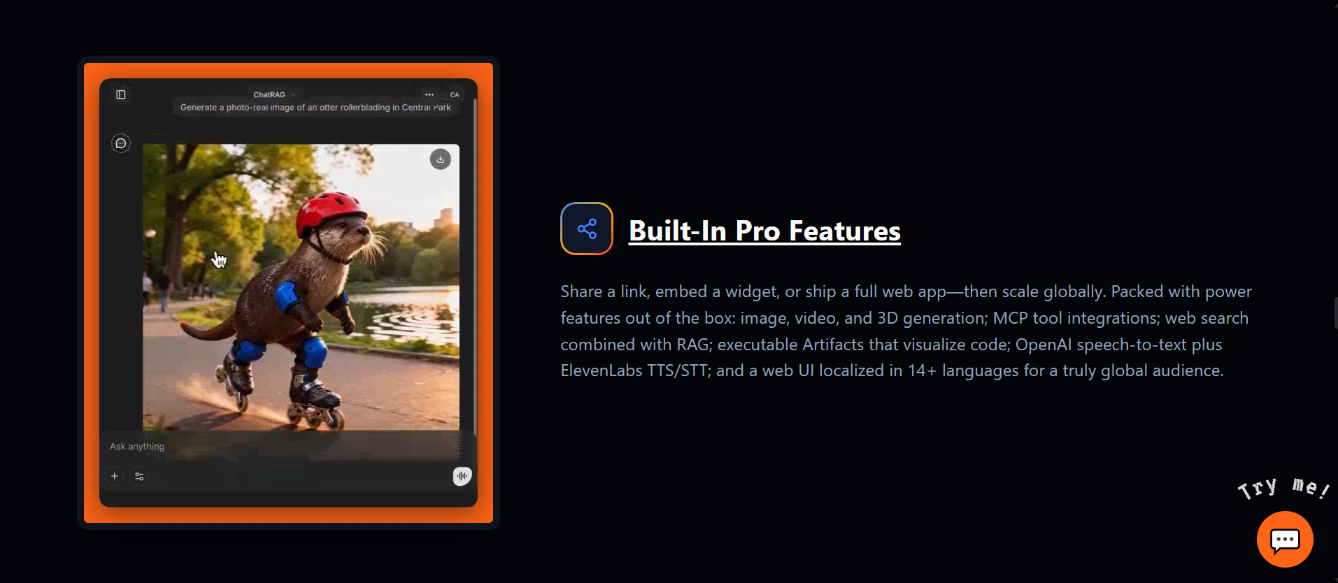 ChatRAG Key Features