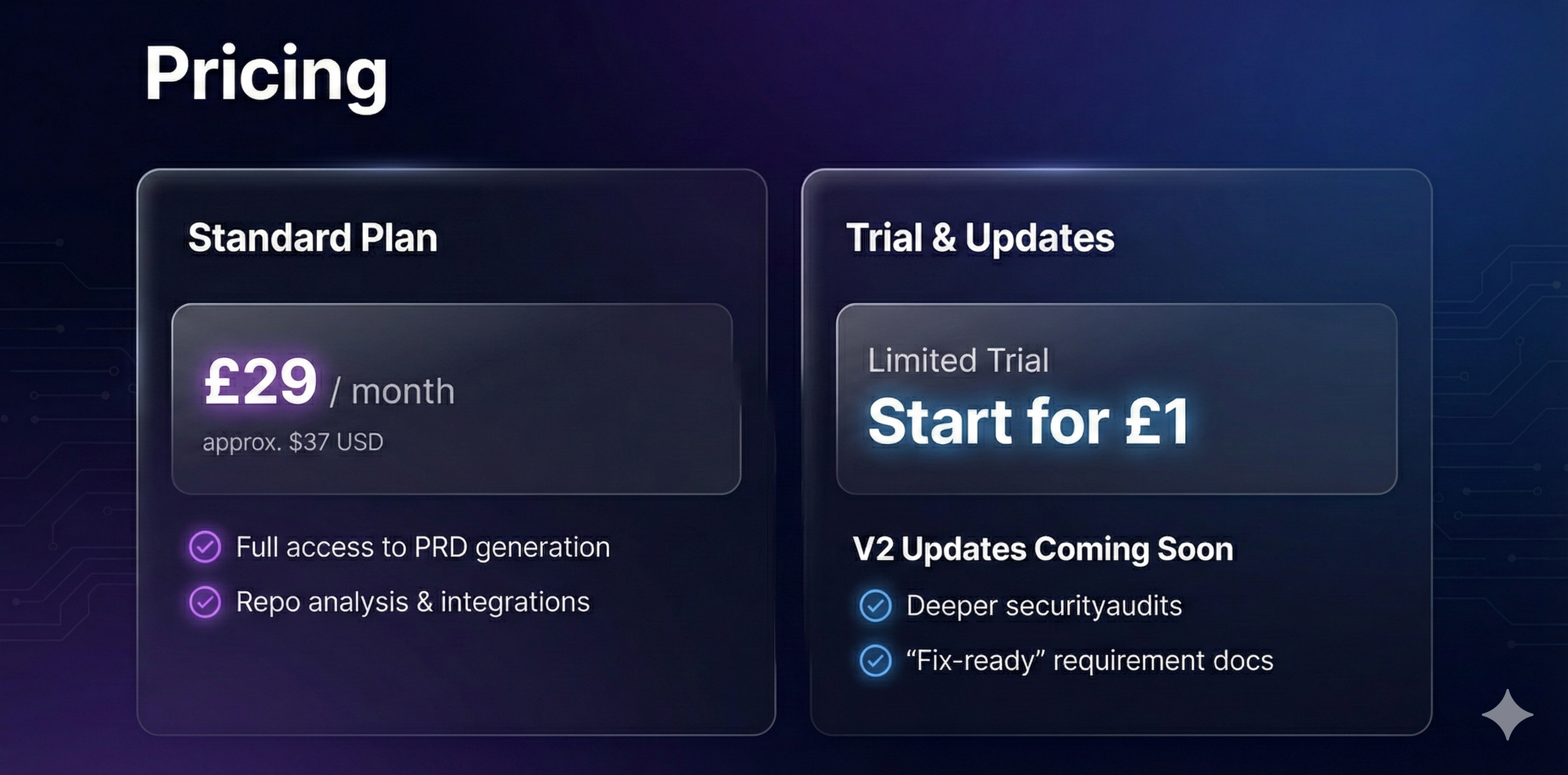 CodeSpring Pricing - Subscription plans and pricing information
