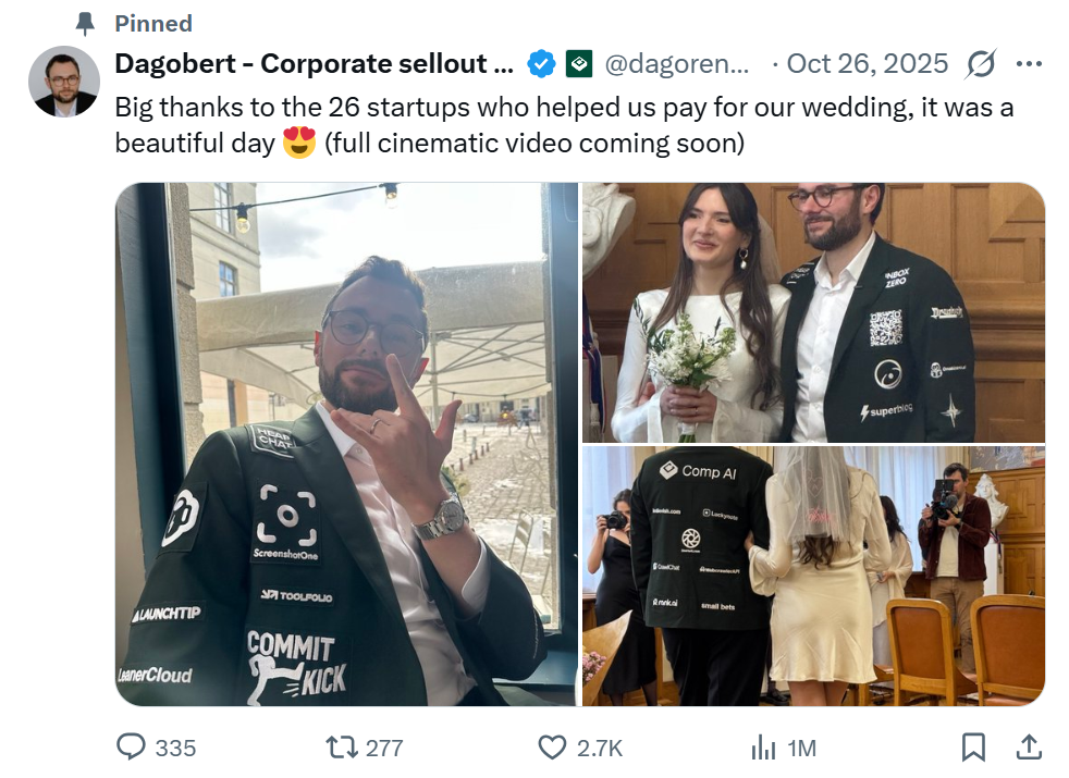 Comp AI founder Dagobert