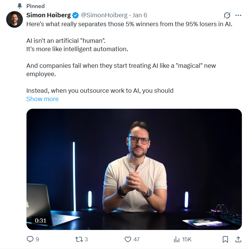 FeedHive founder Simon Høiberg