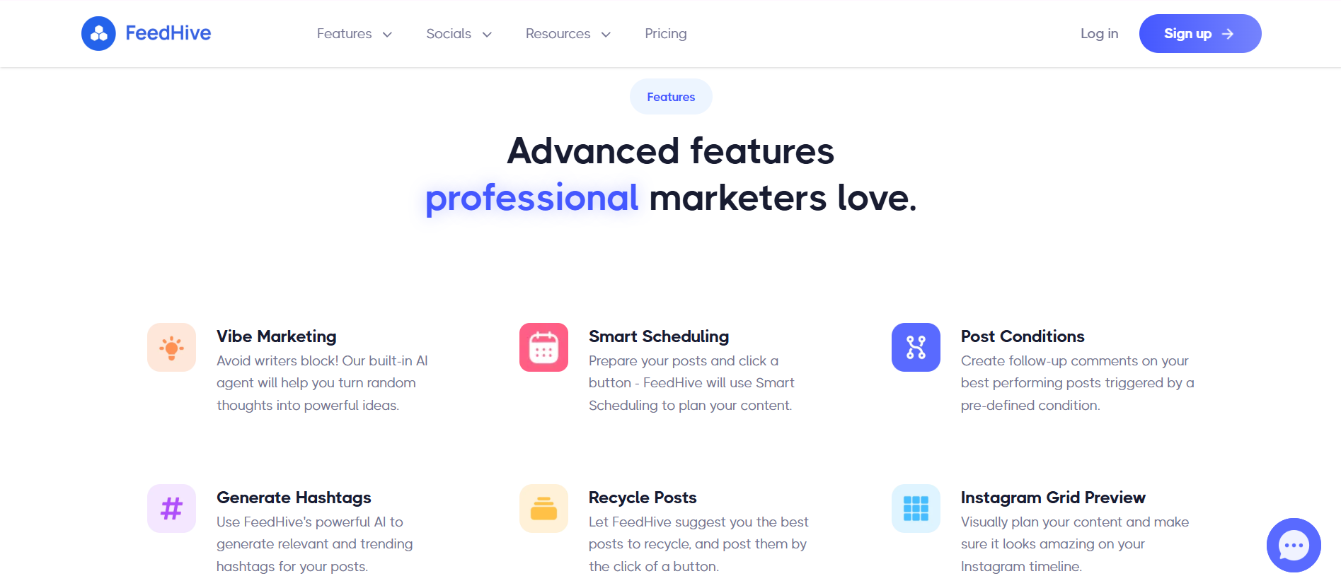 FeedHive key features overview