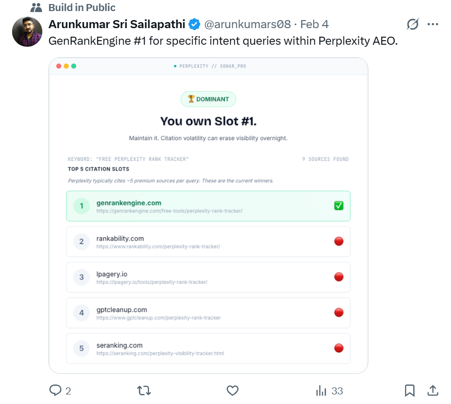 GenRankEngine Founders - Arunkumar Sri Sailapathi and Srivathsan