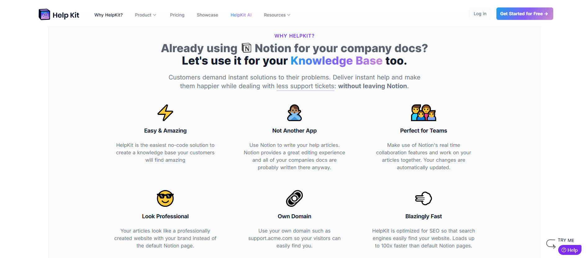 HelpKit Key Features