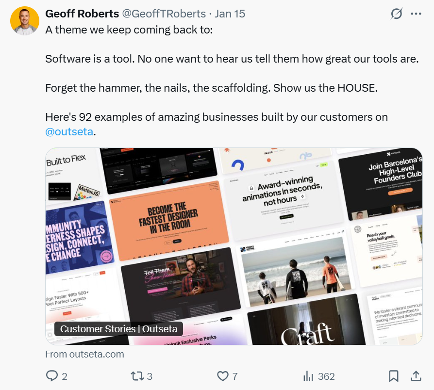 Outseta co-founder Geoff Roberts