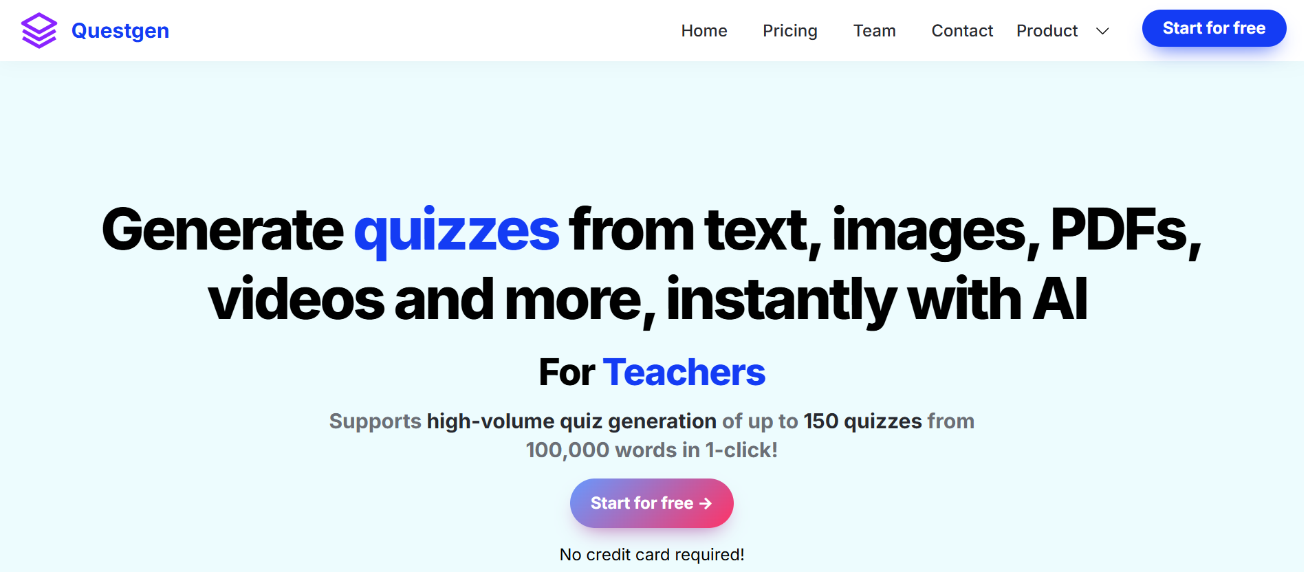 Questgen Review: The "One-Click" AI Quiz Generator for Educators