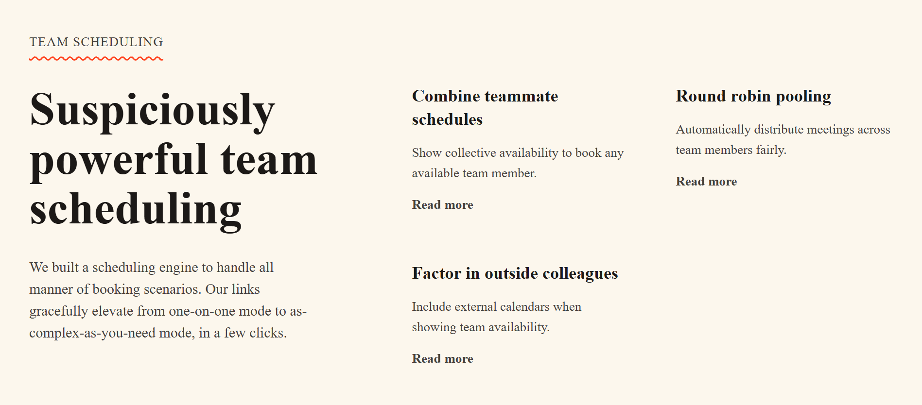 SavvyCal Key Features