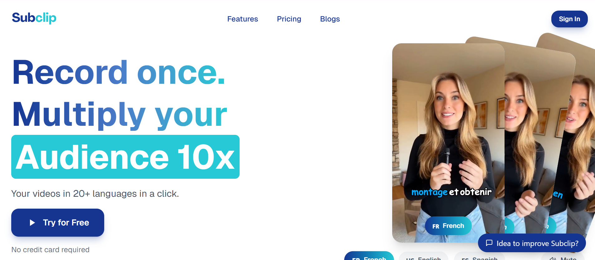 Subclip Review: The Ultimate AI Video Dubbing Tool for Global Reach