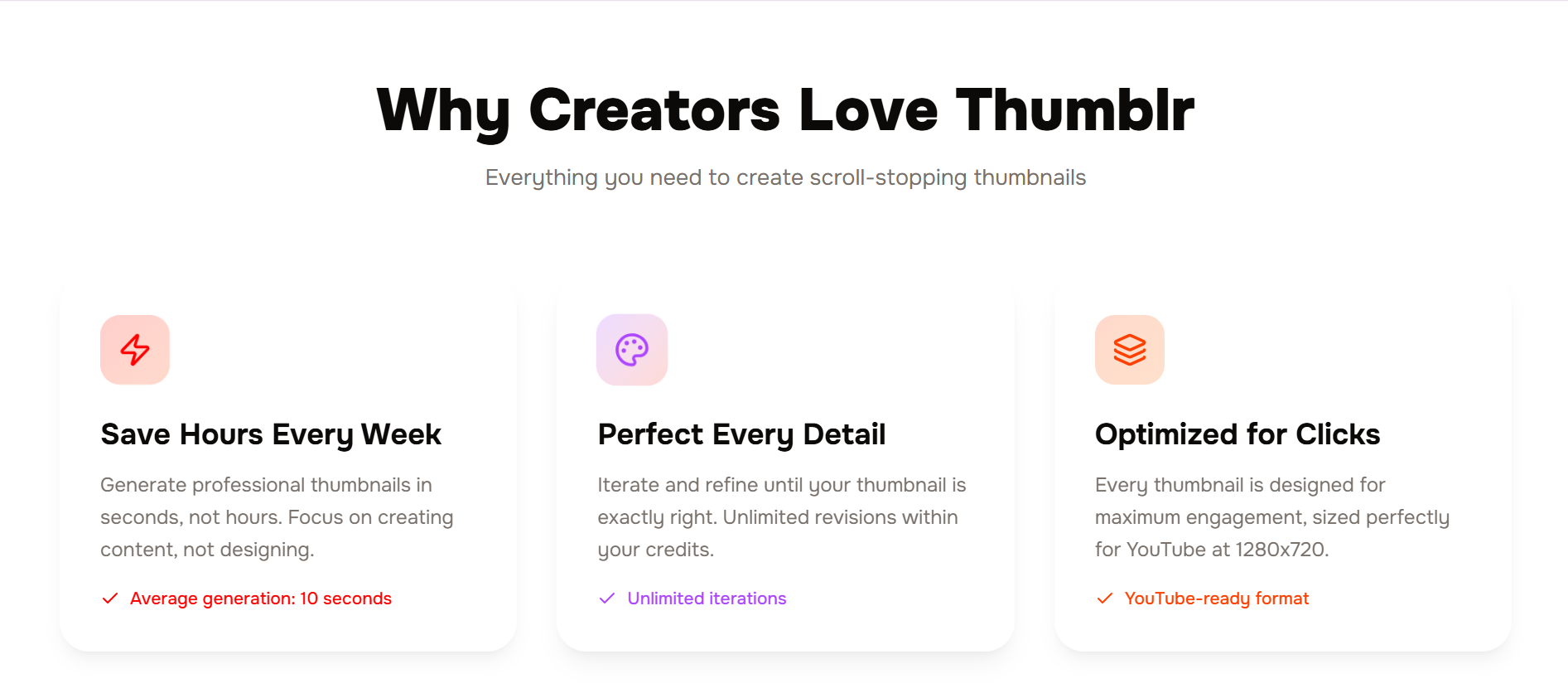Thumblr key features overview